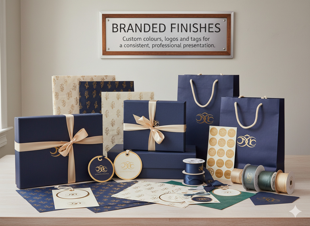 Custom branded packaging